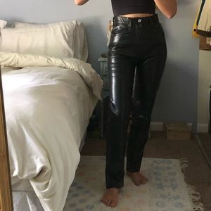 Agolde 90s leather pants